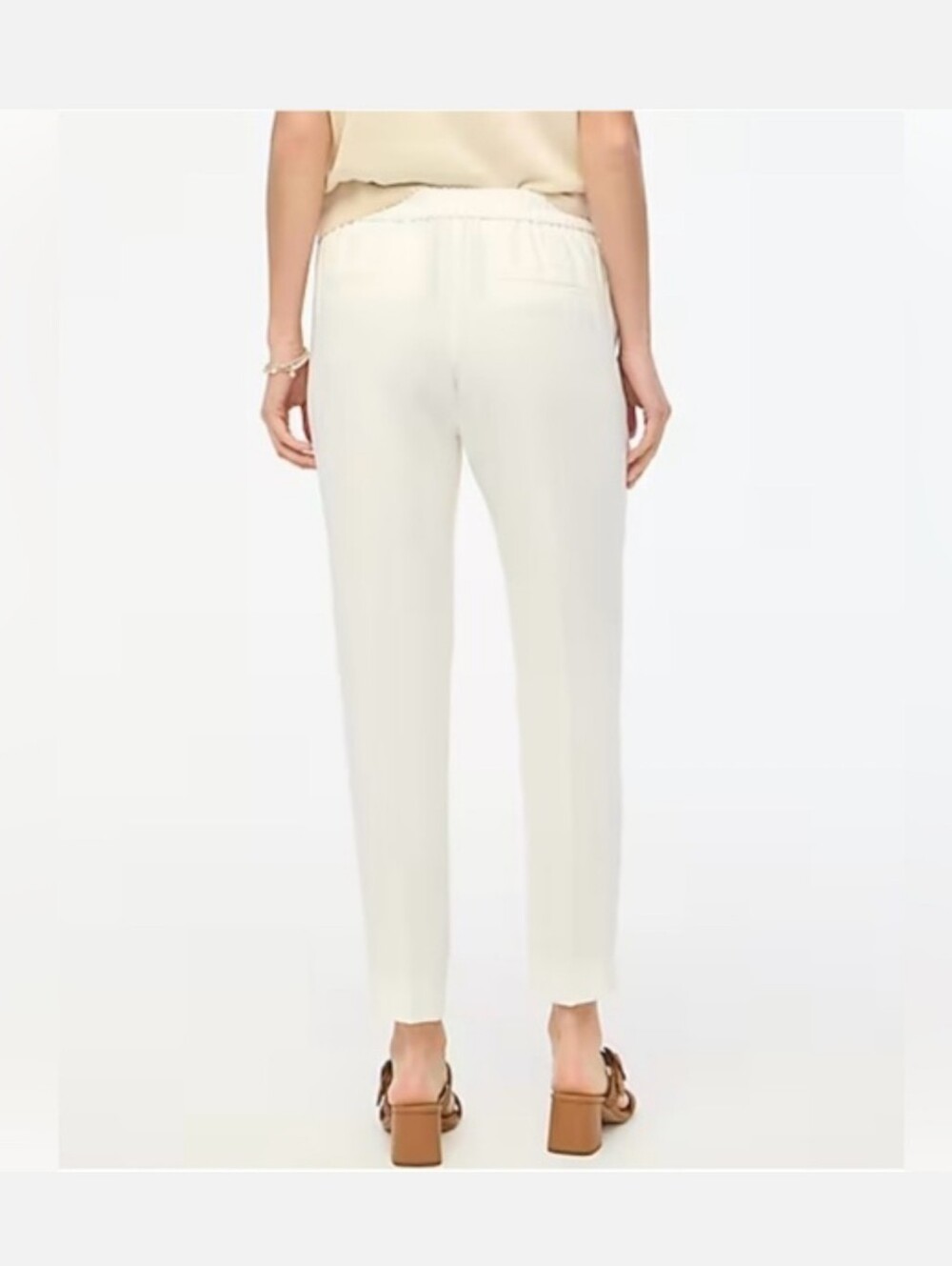 J. Crew Jamie Pants Women's 4 Stretch Waist Trouser Pockets - Picture 4 of 6